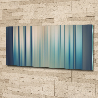 Print on acrylic Blue stripes