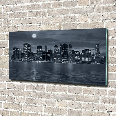 Wall art acrylic New York at night