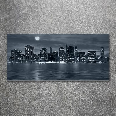 Wall art acrylic New York at night