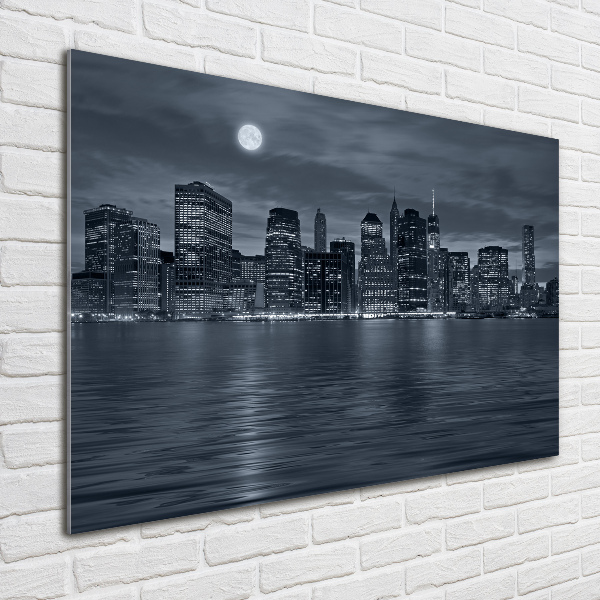 Wall art acrylic New York at night