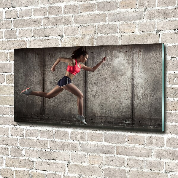 Wall art acrylic Running