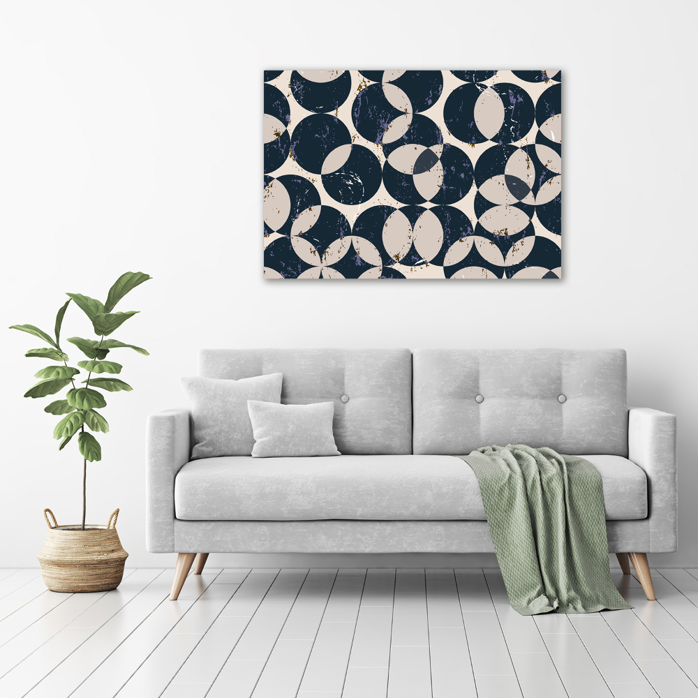 Print on acrylic Geometric background