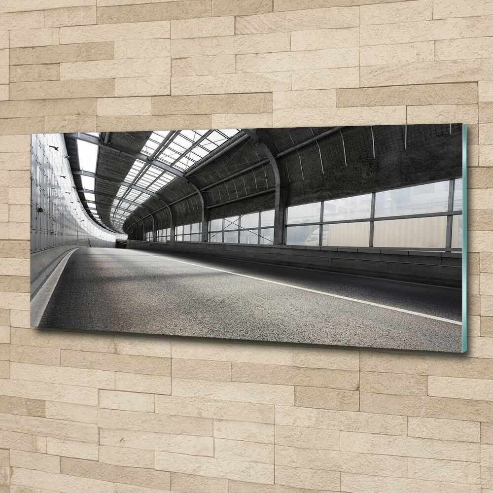 Wall art acrylic Road in the tunnel