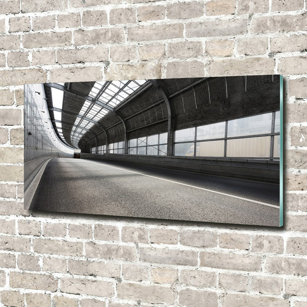 Wall art acrylic Road in the tunnel