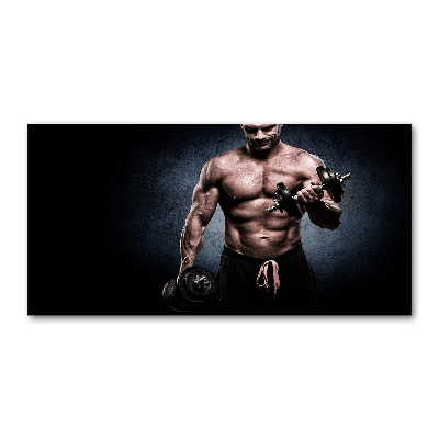 Acrylic wall art Muscle structure