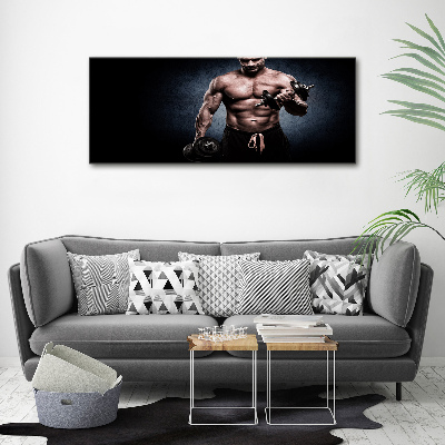 Acrylic wall art Muscle structure