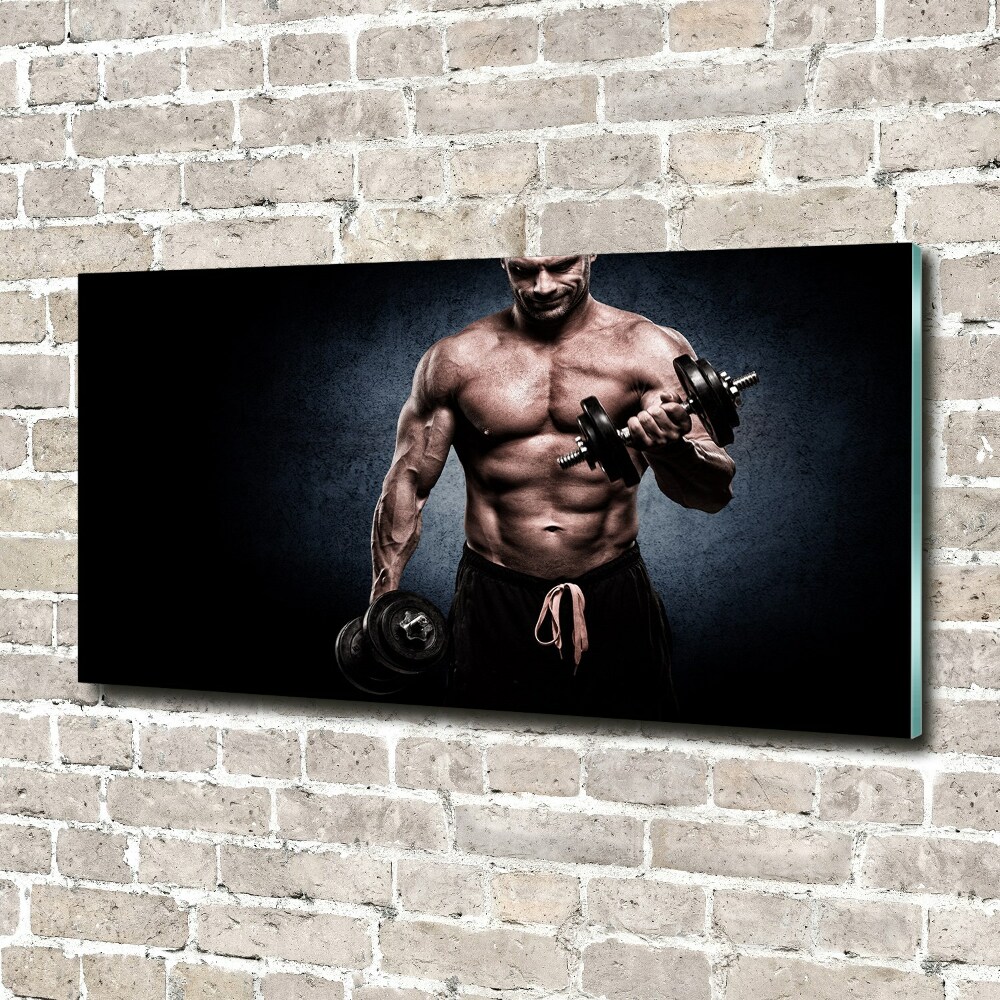 Acrylic wall art Muscle structure