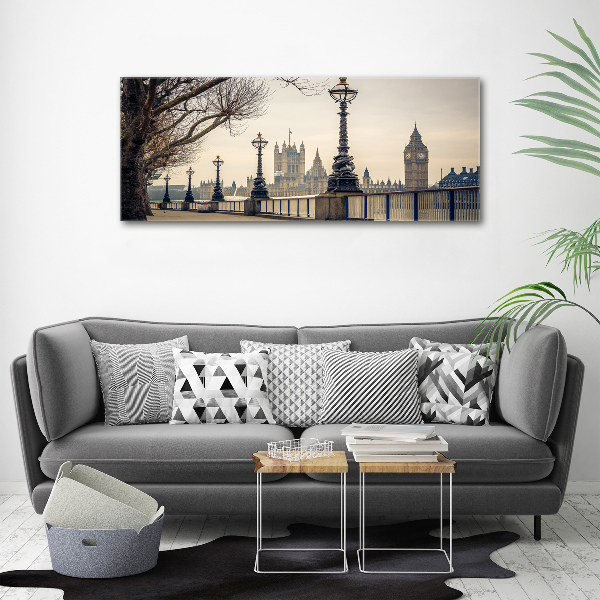 Wall art acrylic London in autumn