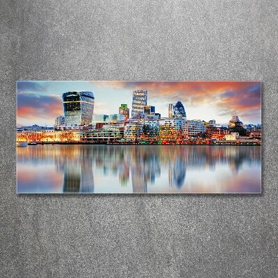 Wall art acrylic Panorama of London