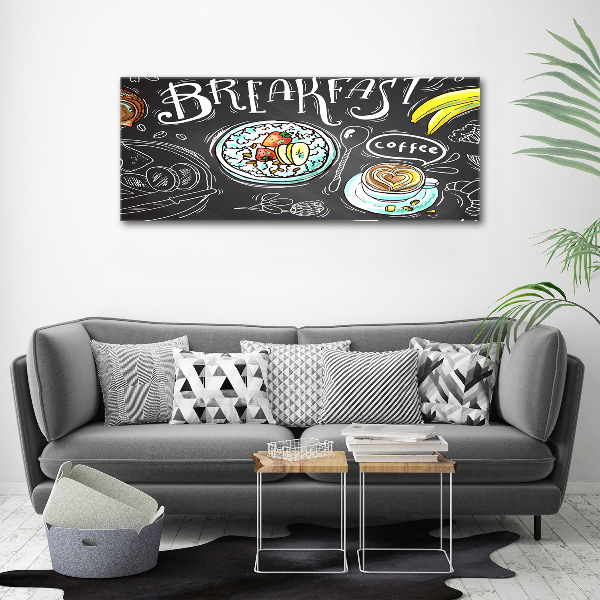 Acrylic print Breakfast