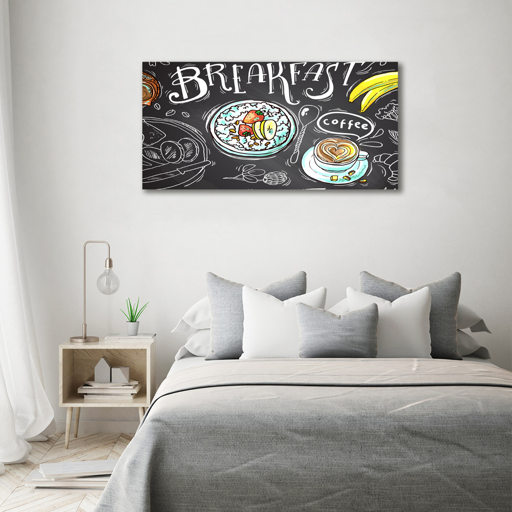 Acrylic print Breakfast