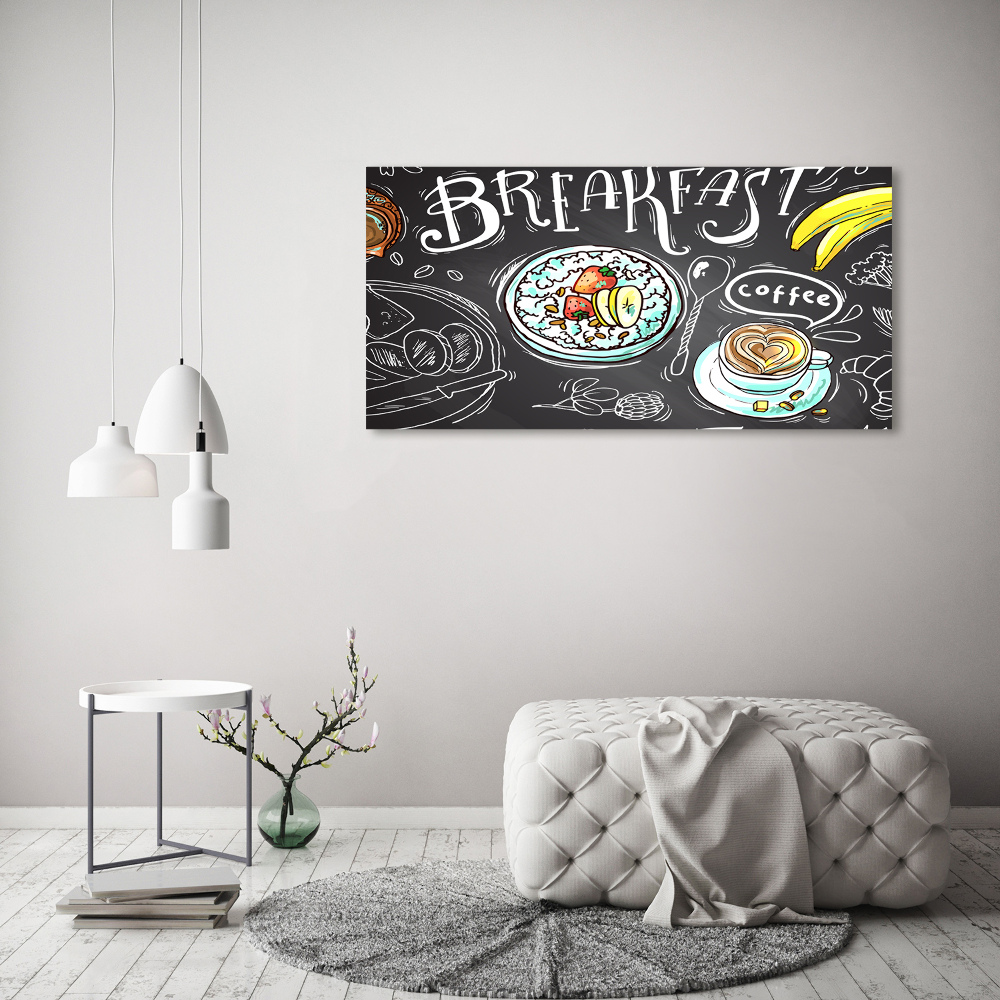 Acrylic print Breakfast