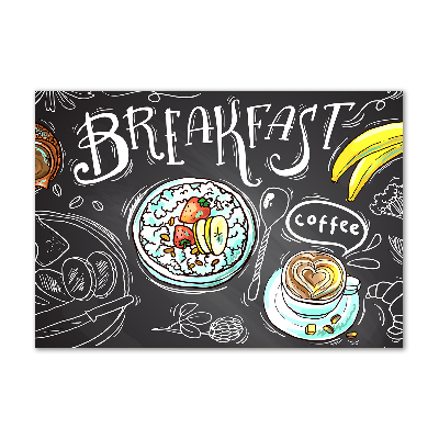 Acrylic print Breakfast