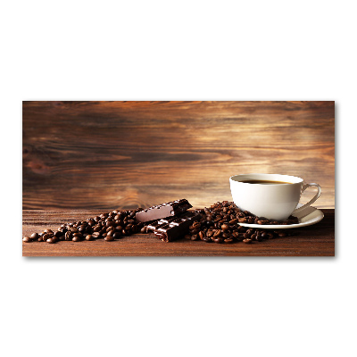 Acrylic wall picture Coffee and chocolate