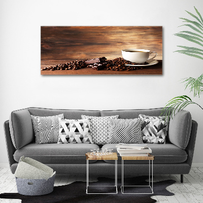 Acrylic wall picture Coffee and chocolate