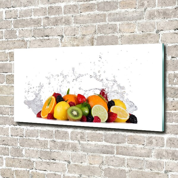 Print on acrylic Fruit and water