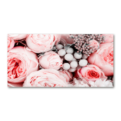 Wall art acrylic Bouquet of flowers