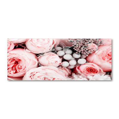 Wall art acrylic Bouquet of flowers