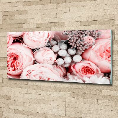 Wall art acrylic Bouquet of flowers