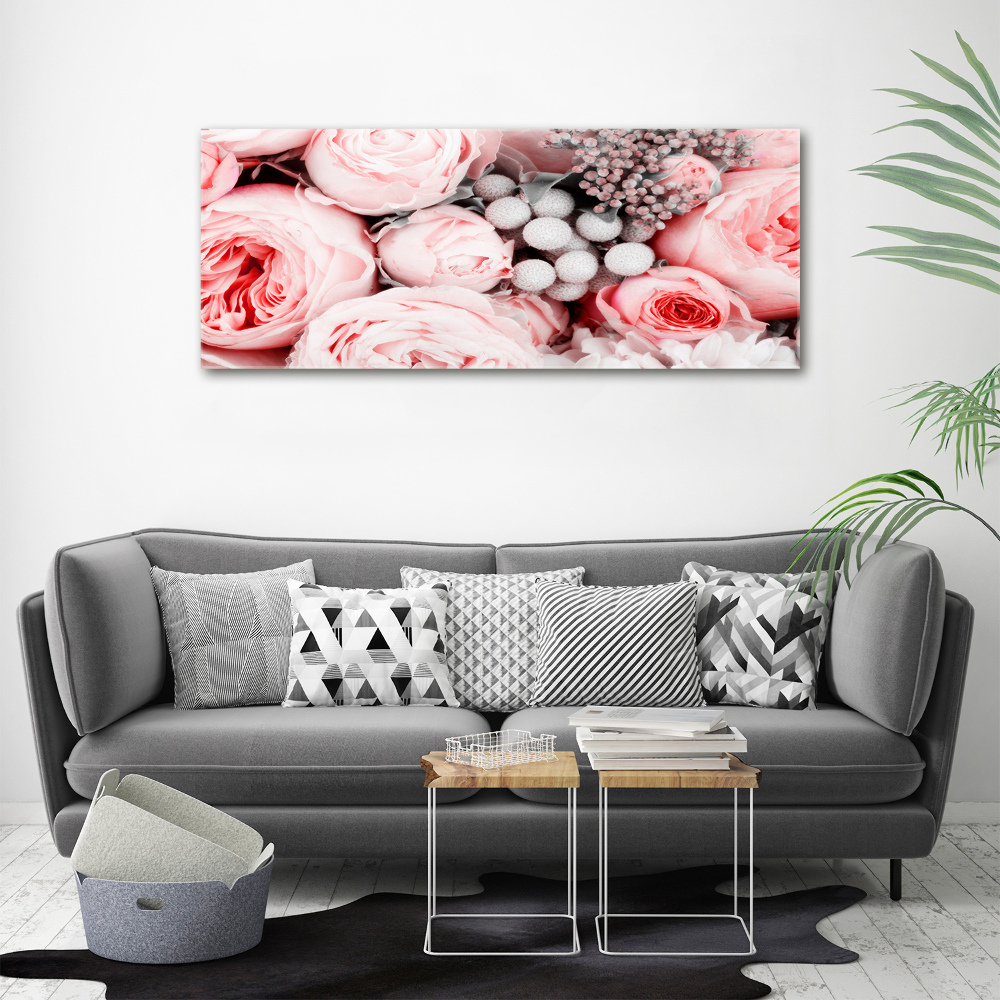 Wall art acrylic Bouquet of flowers