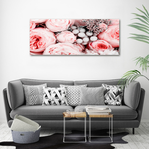 Wall art acrylic Bouquet of flowers