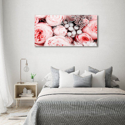 Wall art acrylic Bouquet of flowers