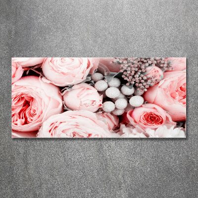 Wall art acrylic Bouquet of flowers