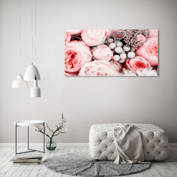 Wall art acrylic Bouquet of flowers