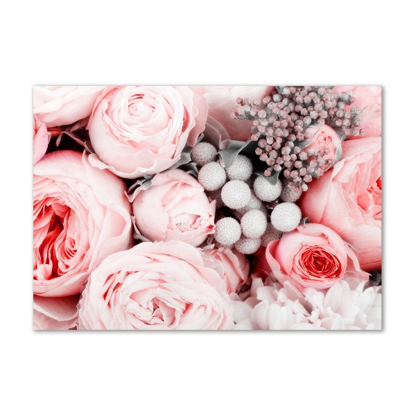 Wall art acrylic Bouquet of flowers