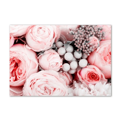 Wall art acrylic Bouquet of flowers