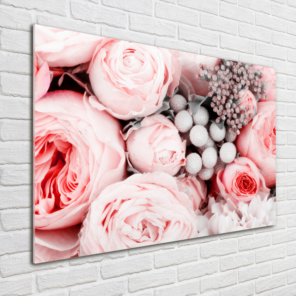 Wall art acrylic Bouquet of flowers