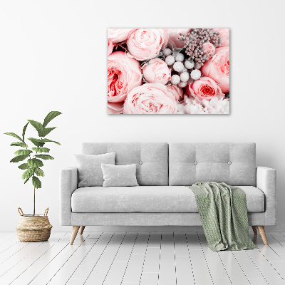 Wall art acrylic Bouquet of flowers