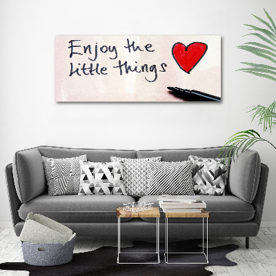 Acrylic print Little things