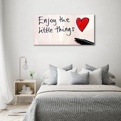 Acrylic print Little things