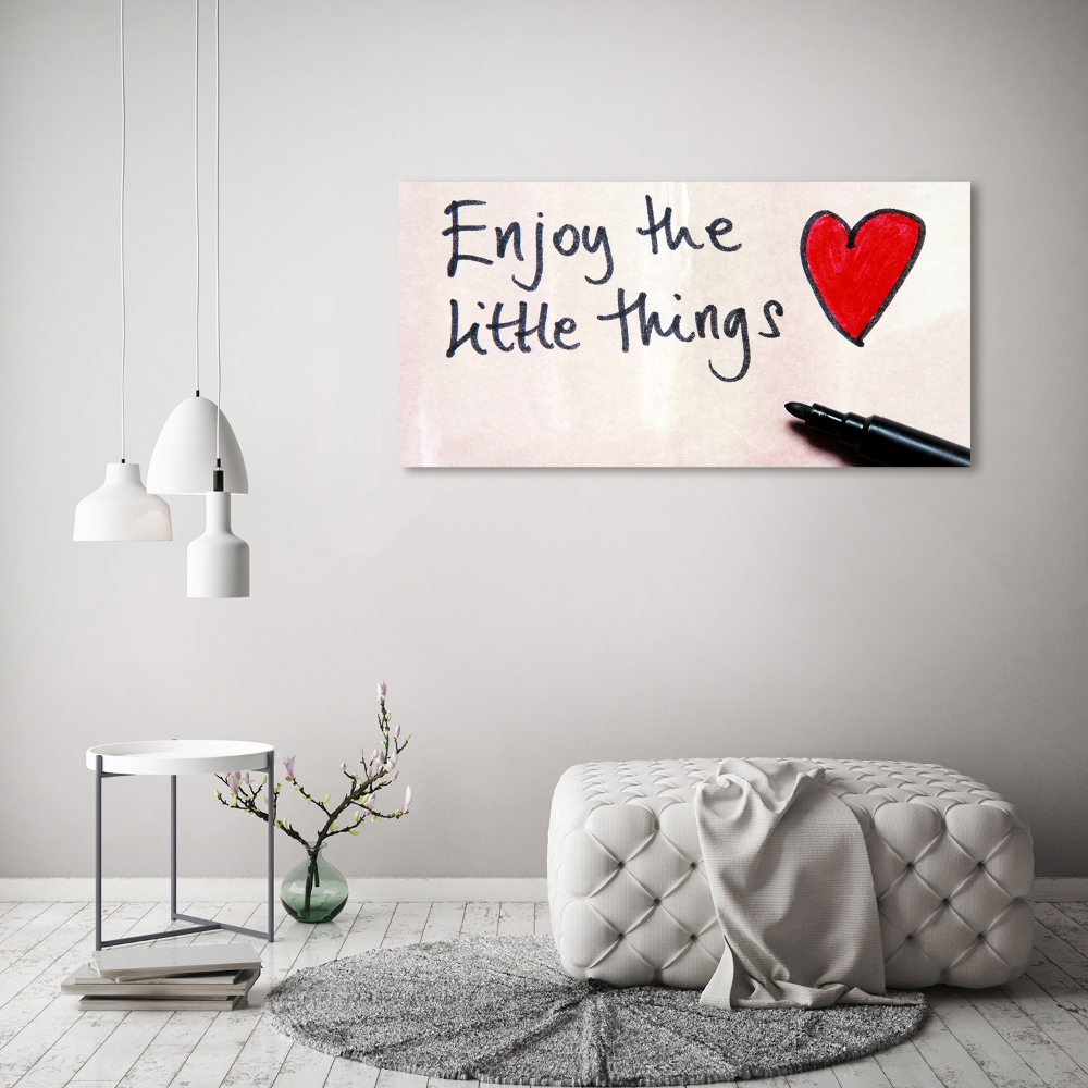 Acrylic print Little things