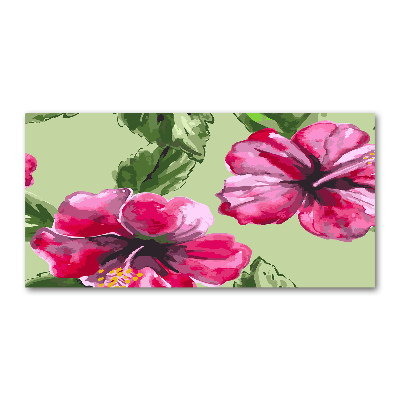 Print on acrylic Hawaiian flowers