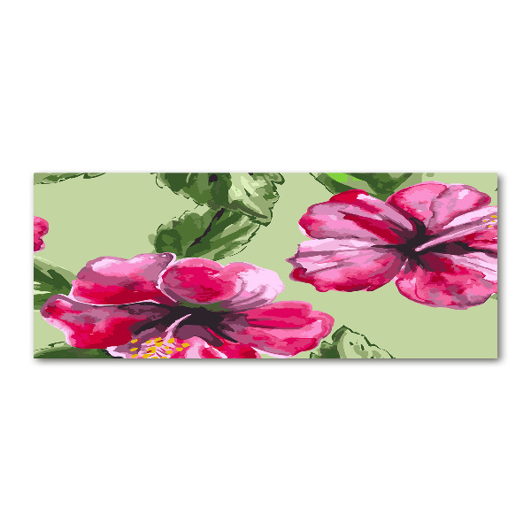 Print on acrylic Hawaiian flowers