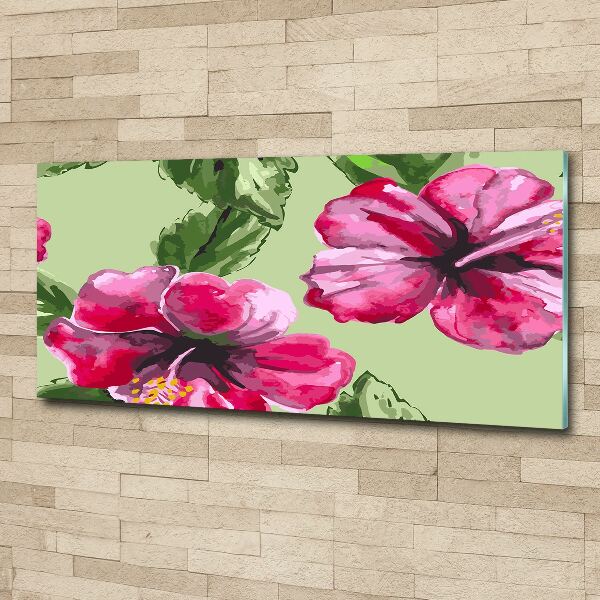 Print on acrylic Hawaiian flowers