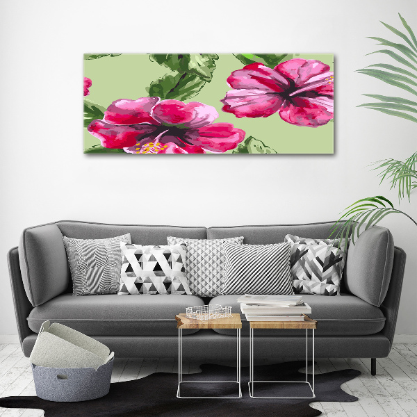 Print on acrylic Hawaiian flowers