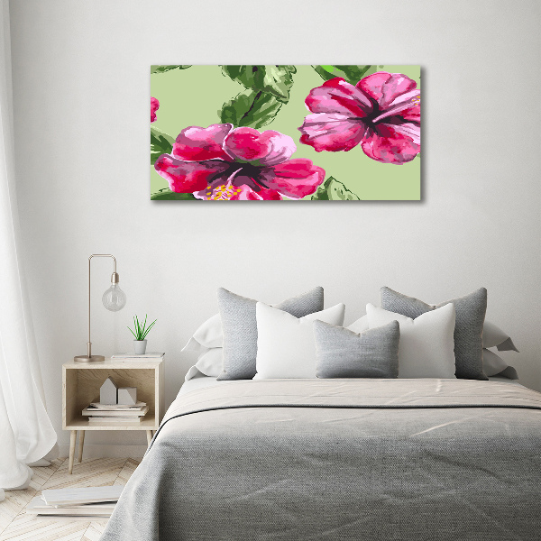 Print on acrylic Hawaiian flowers