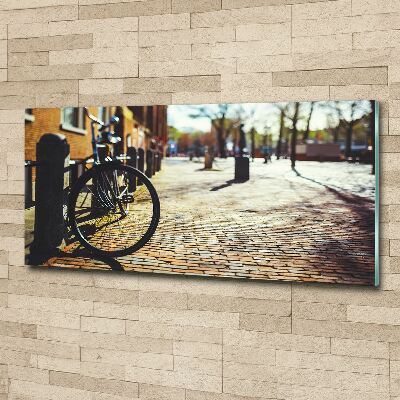 Print on acrylic Bicycle in Amsterdam