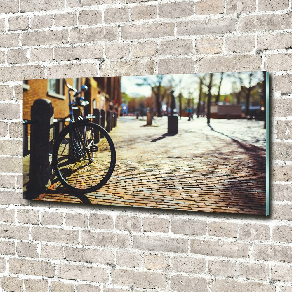 Print on acrylic Bicycle in Amsterdam