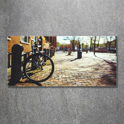 Print on acrylic Bicycle in Amsterdam