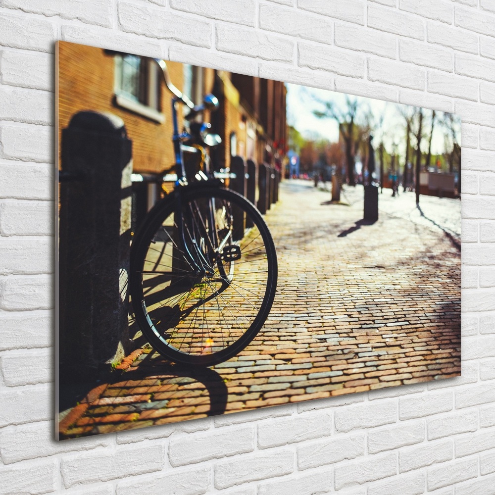 Print on acrylic Bicycle in Amsterdam