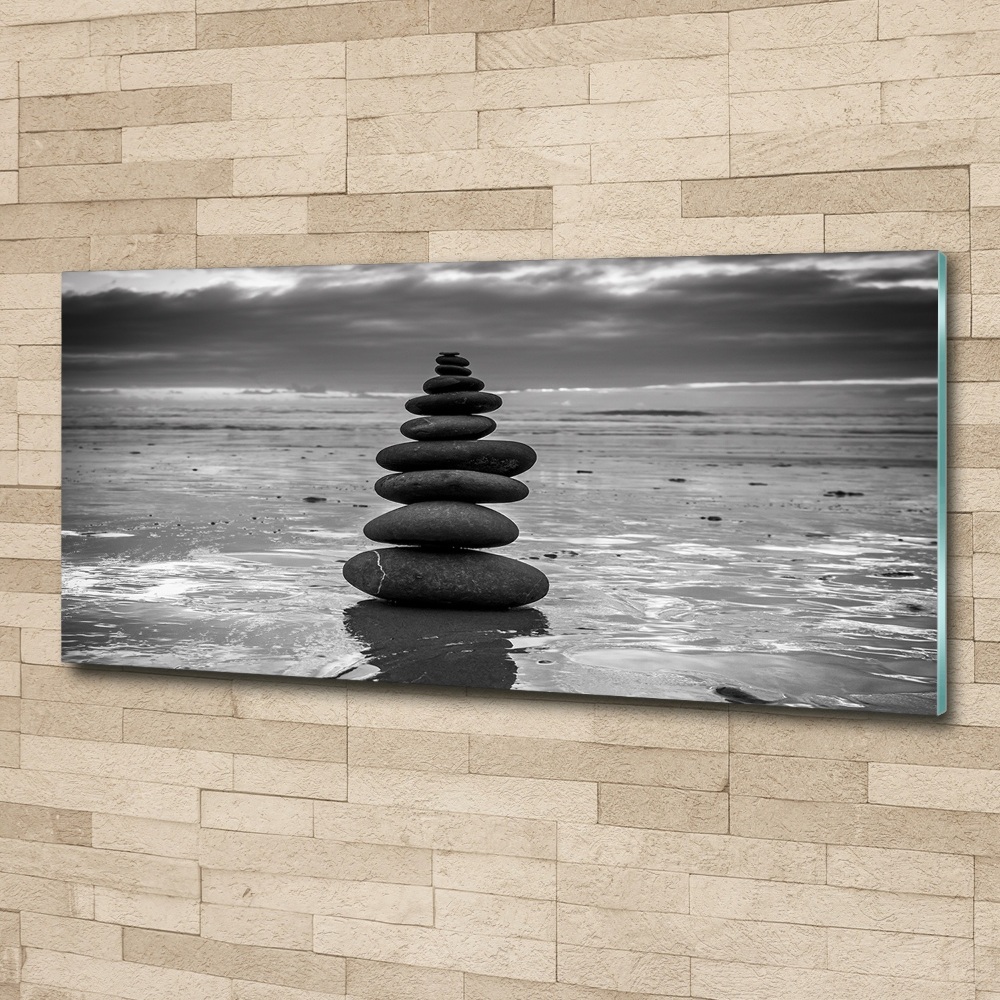 Wall art acrylic Balance stones