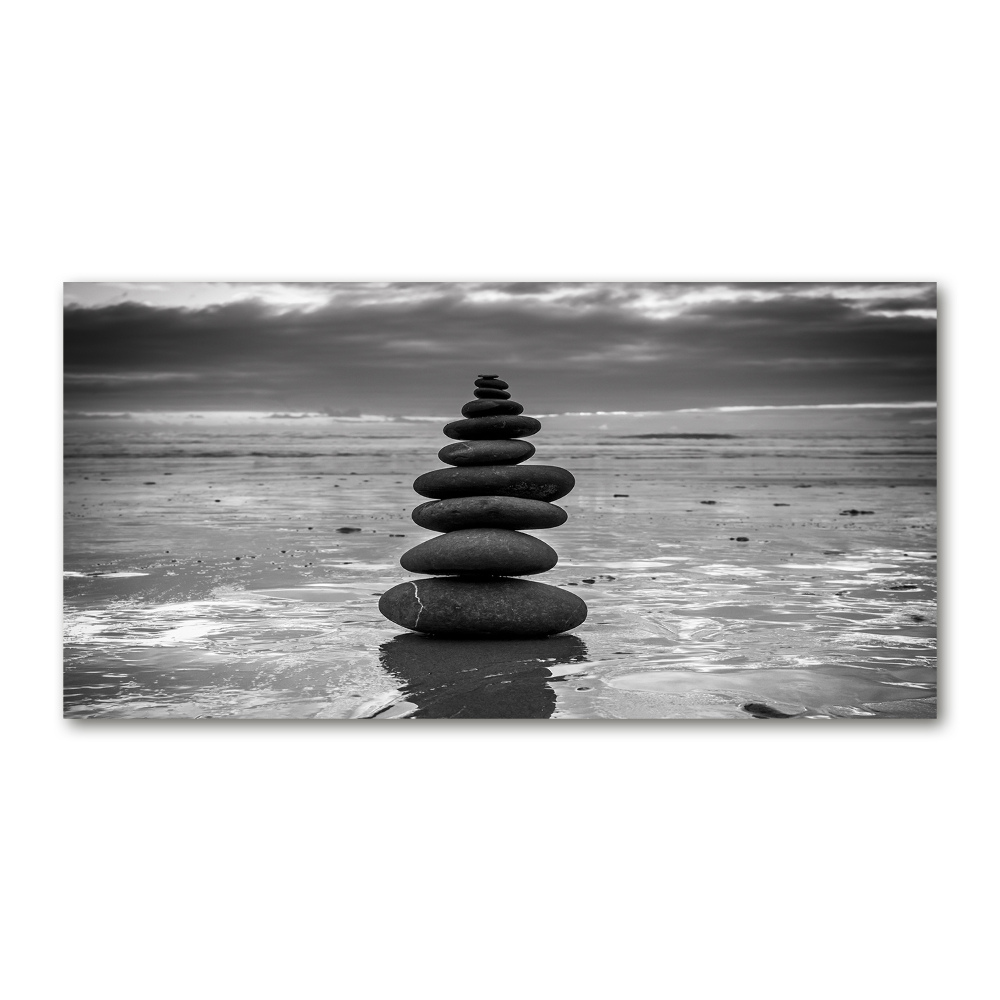 Wall art acrylic Balance stones