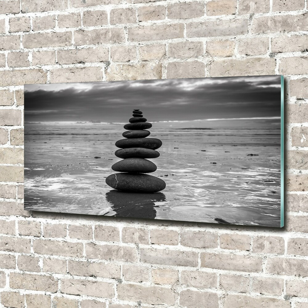 Wall art acrylic Balance stones