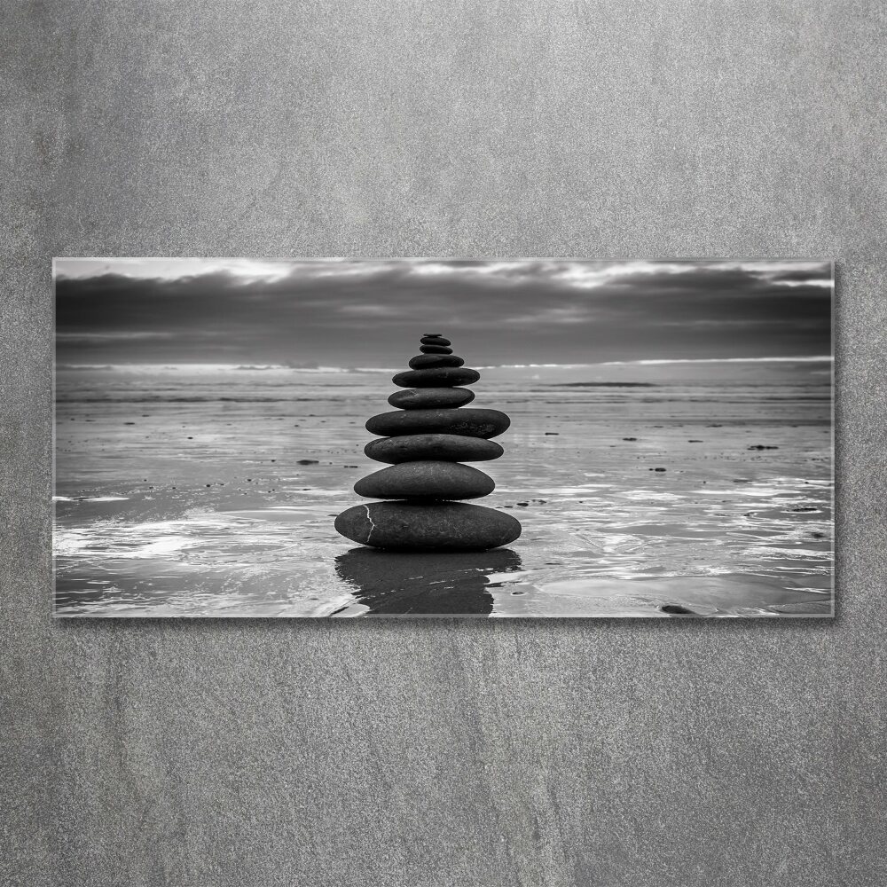 Wall art acrylic Balance stones