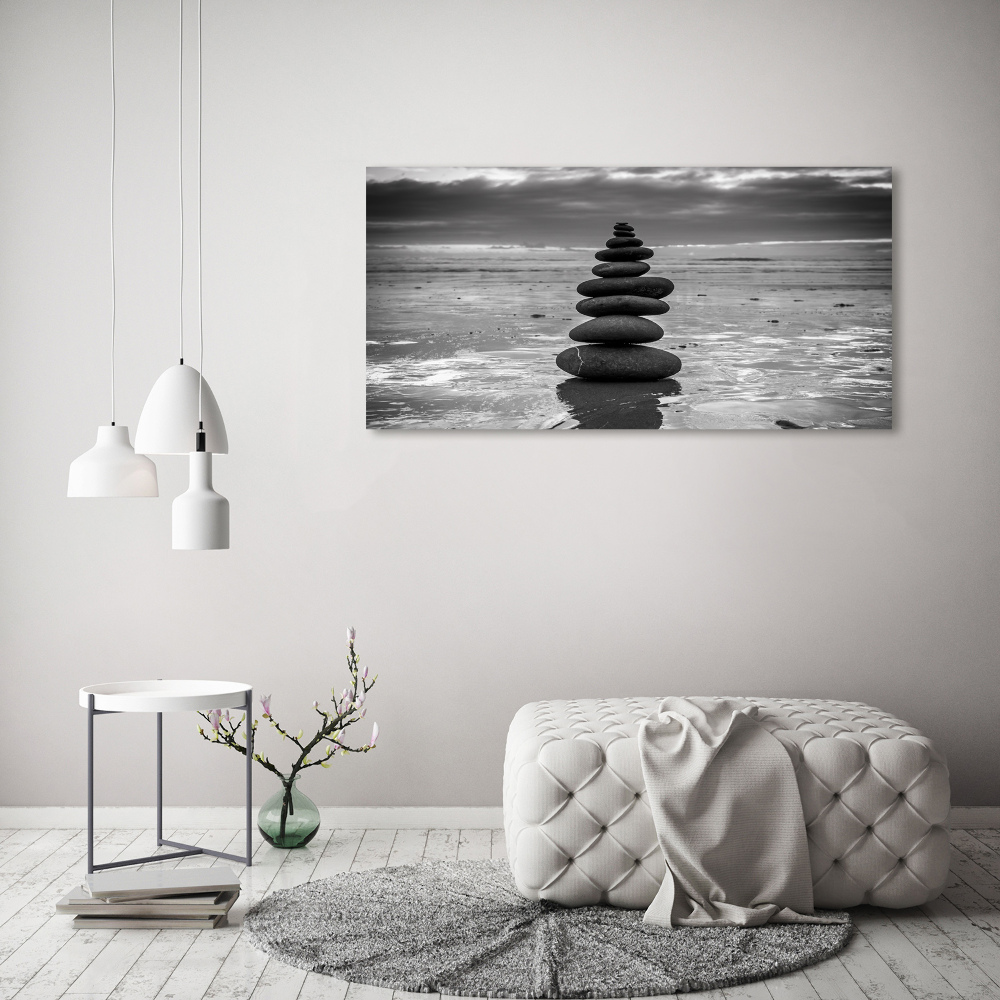 Wall art acrylic Balance stones