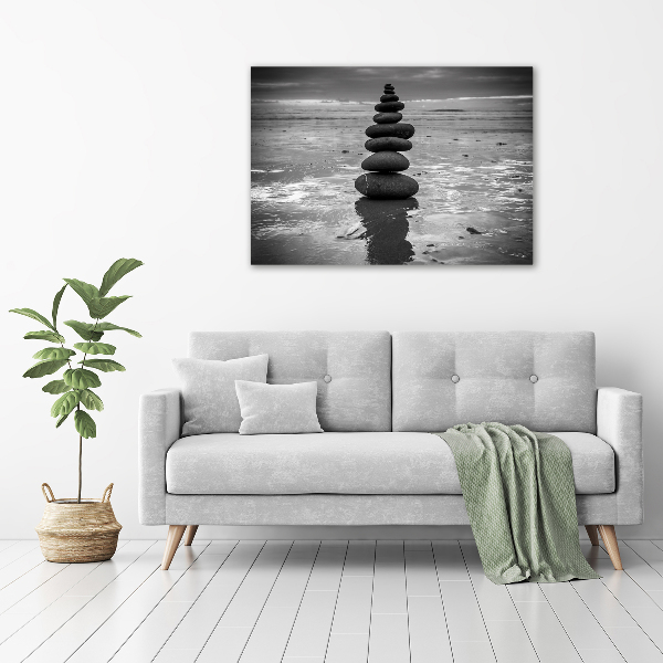 Wall art acrylic Balance stones